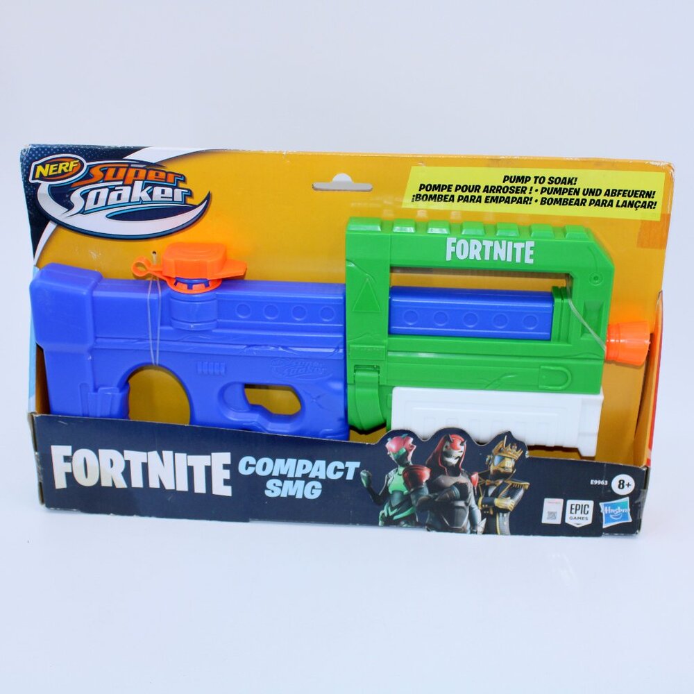 Nerf Super Soaker Fortnite Compact SMG Water Blaster Toy
